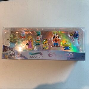 Disney 100 Years of Laughter (8) Toy/Collectible Figures New Unopened Box